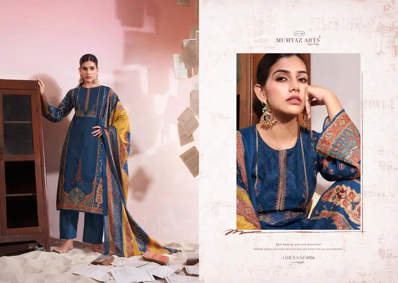 Gulnaaz Cambric by Mumtaz Cotton Digital Printed Dress Material